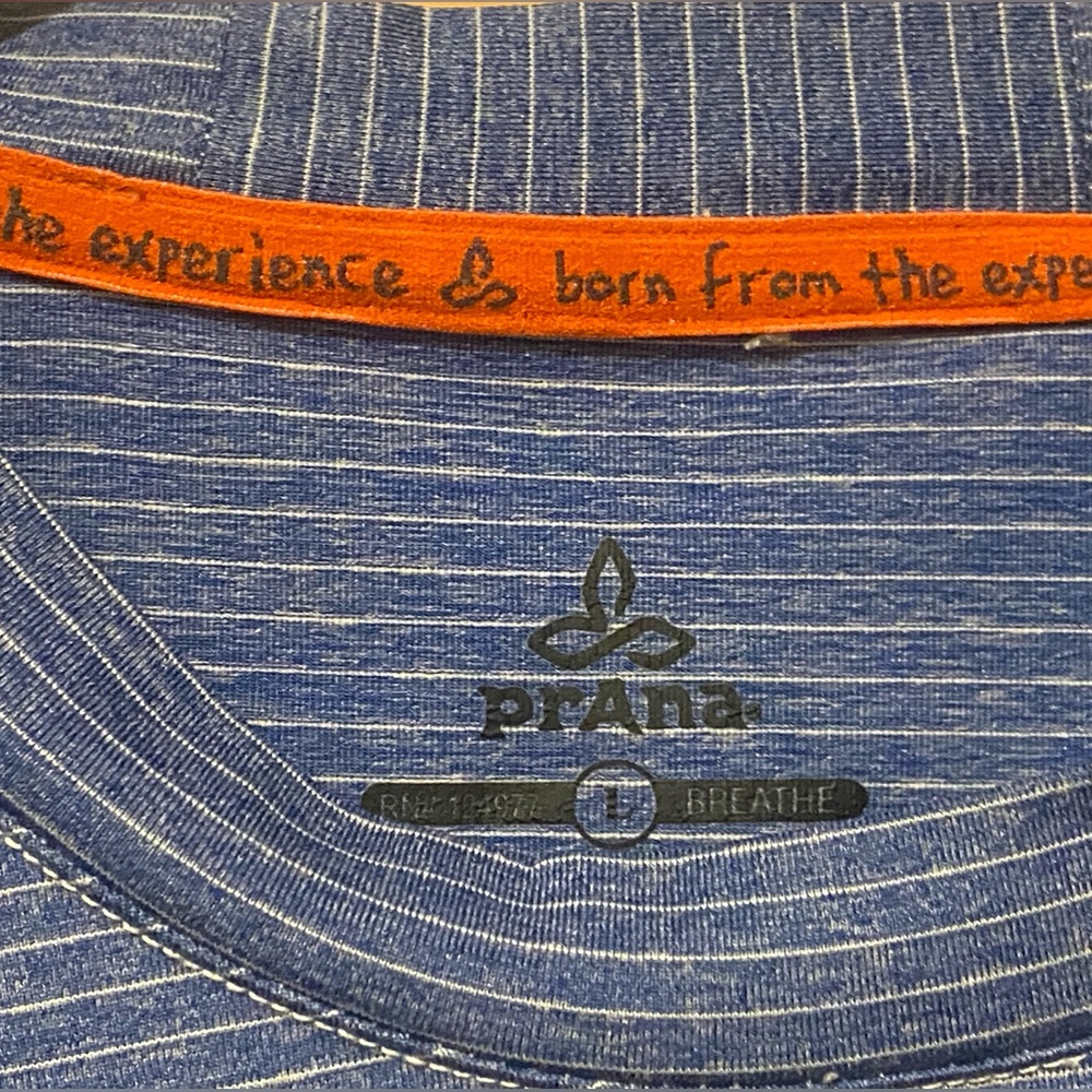 Prana synthetic short sleeve shirt Men’s Large